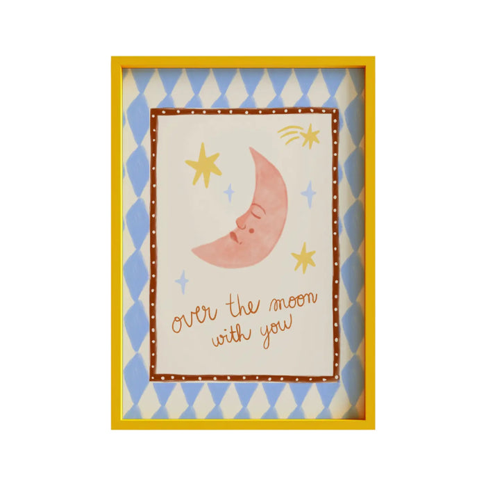 Carole Hillman Poster Over The Moon