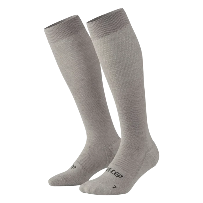 CEP Men's Flight Socks Tall - Light Grey