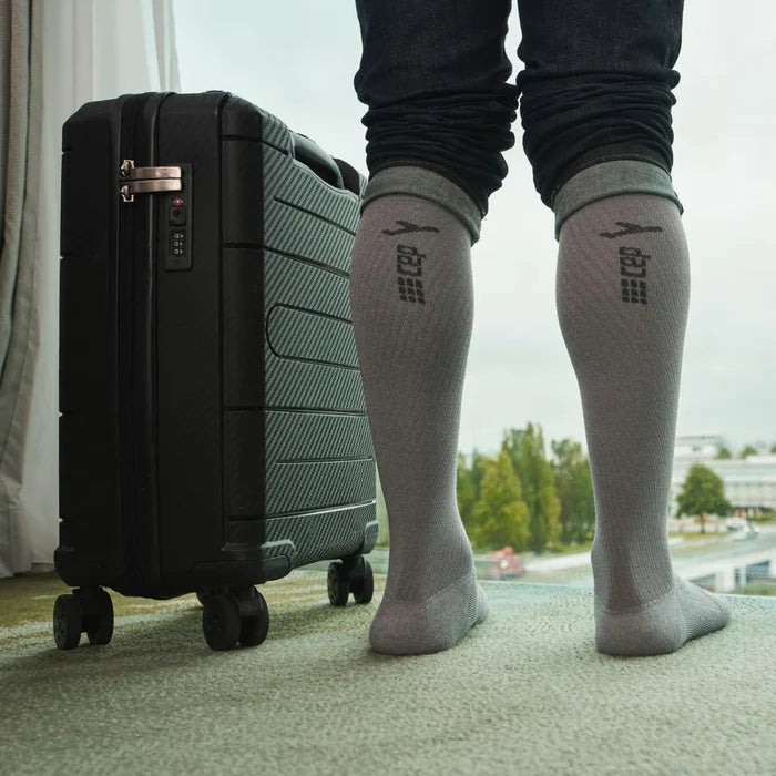 CEP Men's Flight Socks Tall - Light Grey