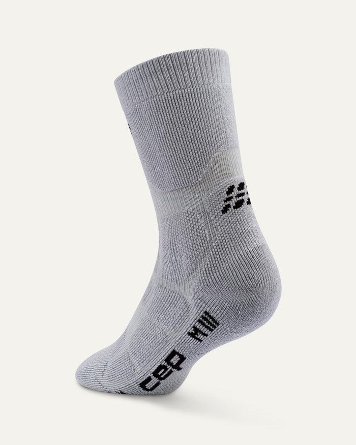 CEP Men's Hiking Max Cushion Socks Mid Cut 2.0 - Grey
