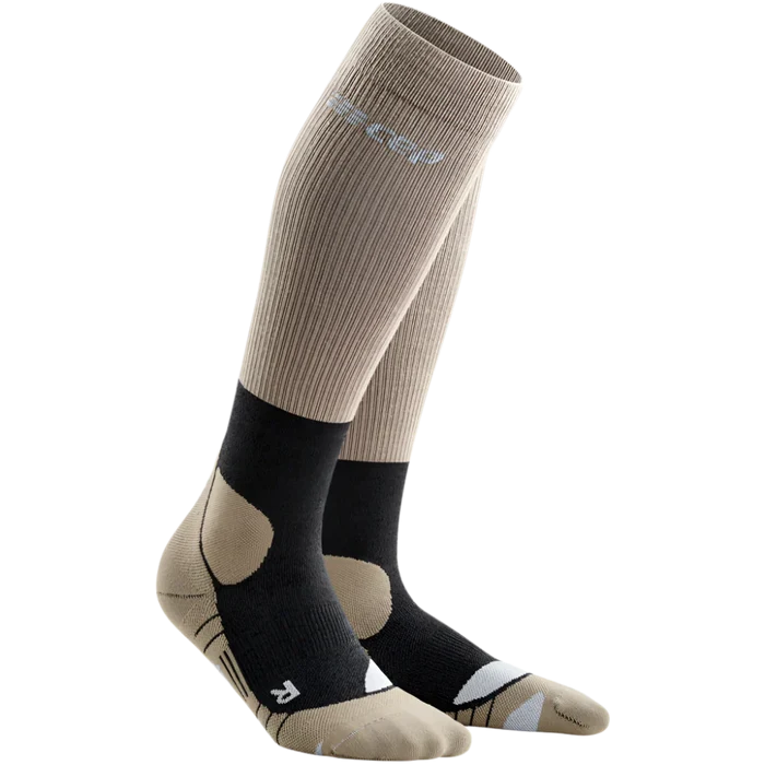 CEP Men's Hiking Merino Socks - Sand/Grey