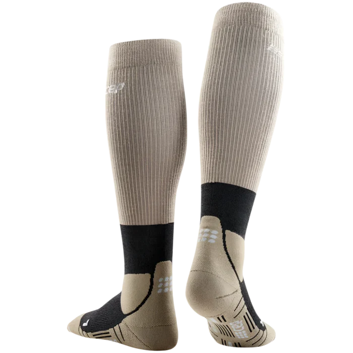 CEP Men's Hiking Merino Socks - Sand/Grey