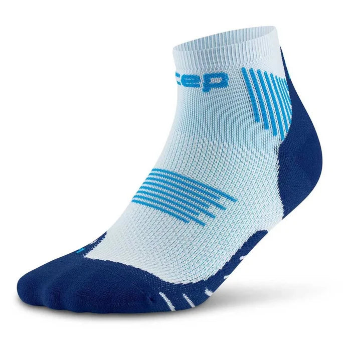 CEP Men's Run Socks Low Cut 5.0 - Ice/Blue