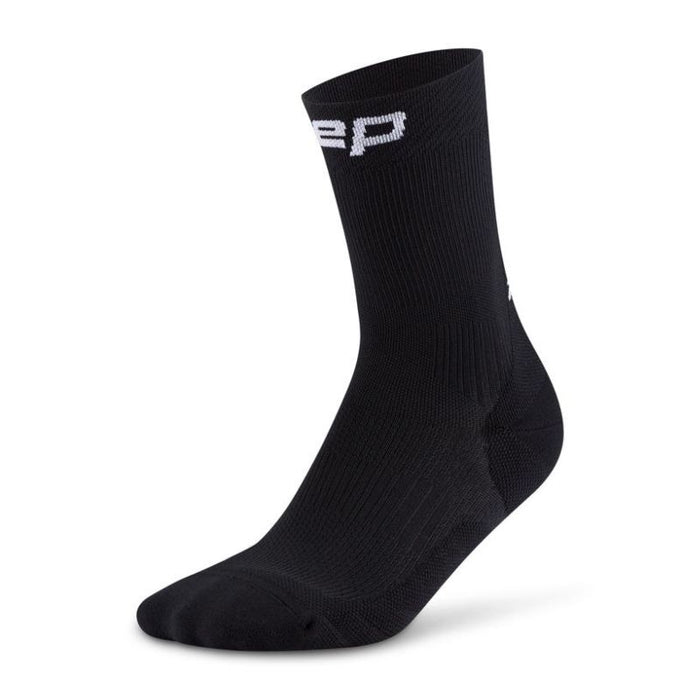 CEP Men's Run Socks Mid-Cut 5.0 - Black