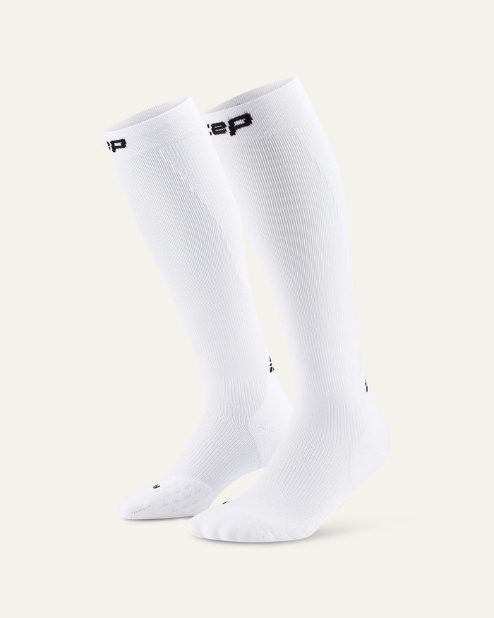 CEP Men's Run Socks Tall 5.0 - White