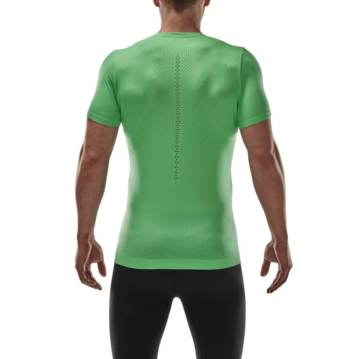 CEP Men's Run Ultralight Shirt Short Sleeve - Green