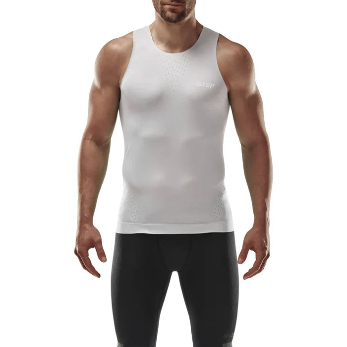 CEP Men's Ultralight Tank Top - White