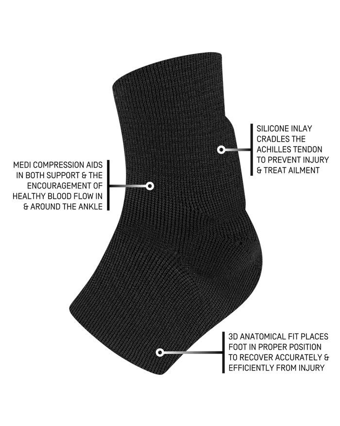 CEP Unisex's Max Support Achilles Sleeve - Black