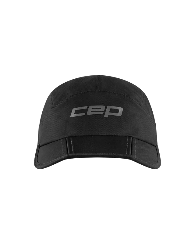 CEP Unisex's Run Foldable Cap - Black