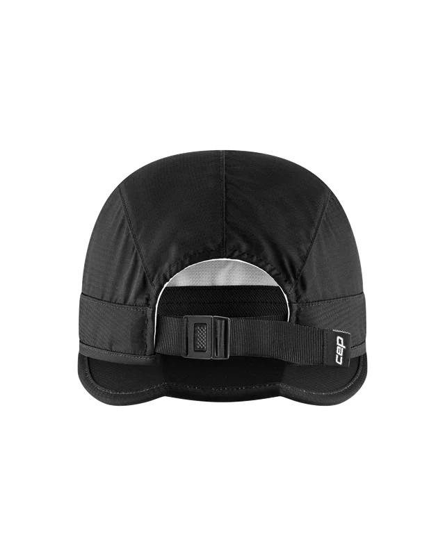 CEP Unisex's Run Foldable Cap - Black