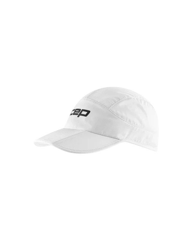 CEP Unisex's Run Foldable Cap - White