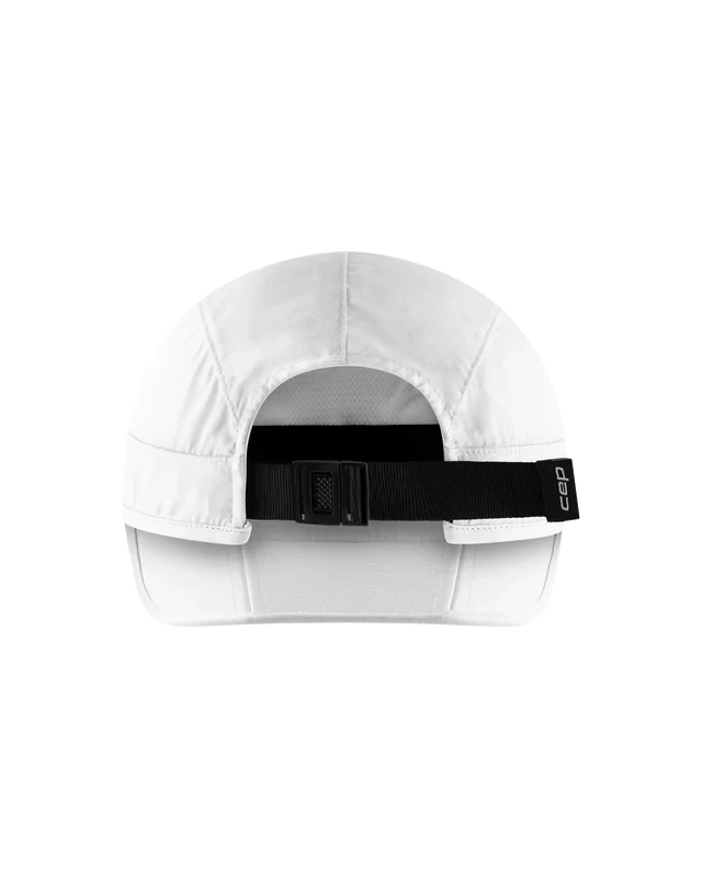 CEP Unisex's Run Foldable Cap - White