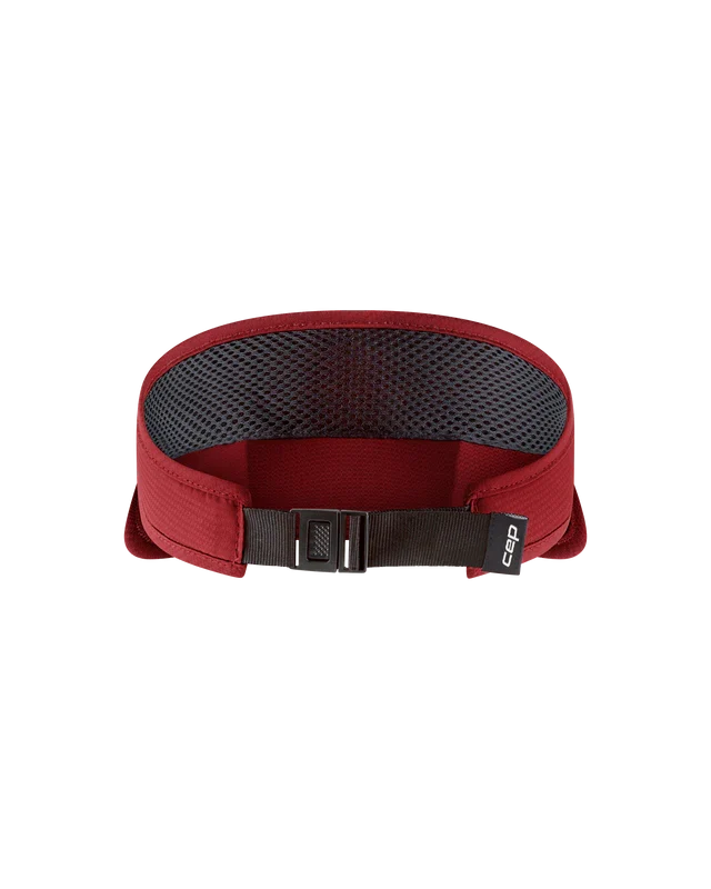 CEP Unisex's Run Foldable Visor - Burgundy