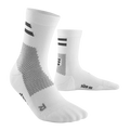 CEP Unisex's Training Socks Mid-Cut - White