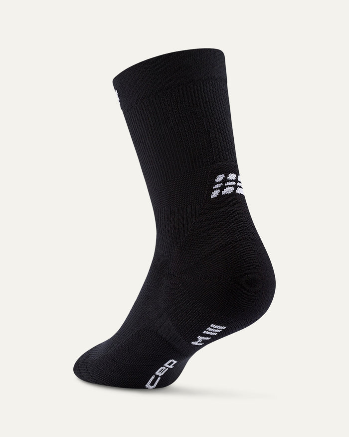 CEP Women's Run Socks Mid Cut 5.0 - Black