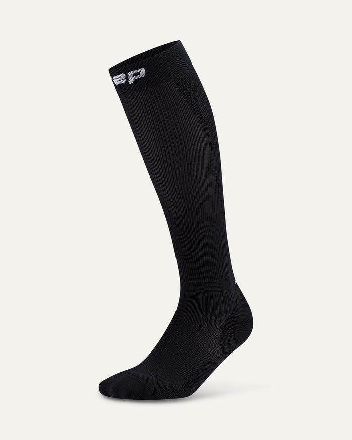 CEP Women's Run Socks Tall 5.0 - Black