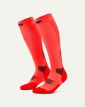 CEP Women's Run Socks Tall 5.0 - Neon Coral