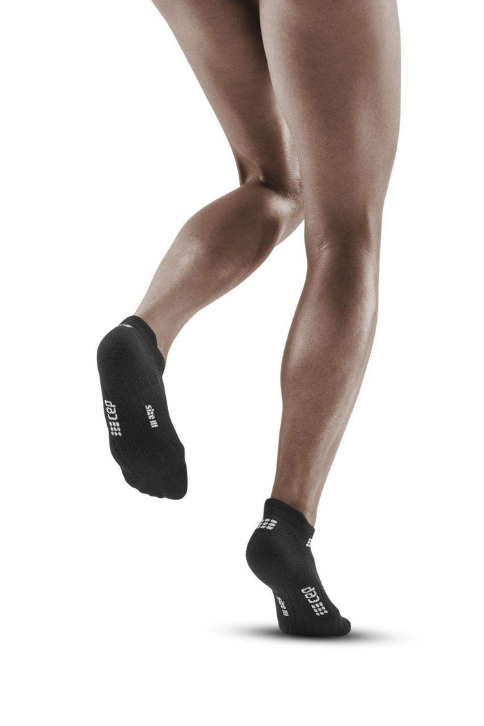 CEP Women's The Run Socks No Show v4 - Black
