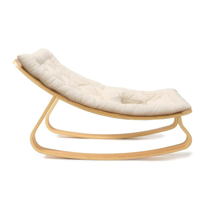 Charlie Crane Baby Rocker Levo Organic White - La Gentile Store