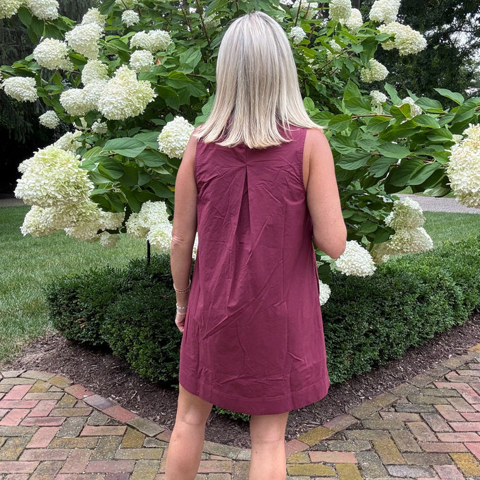 Charlotte Slit Neck Dress