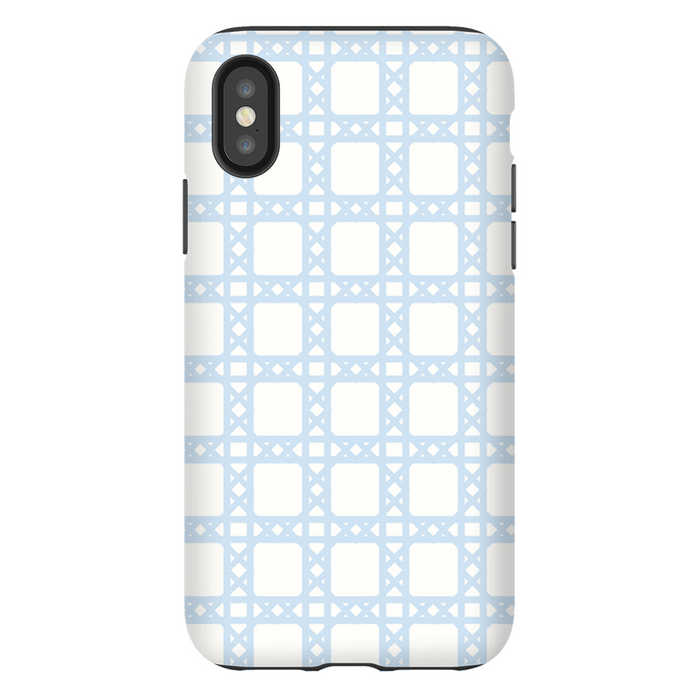 Chippendale Border Blue Phone Case