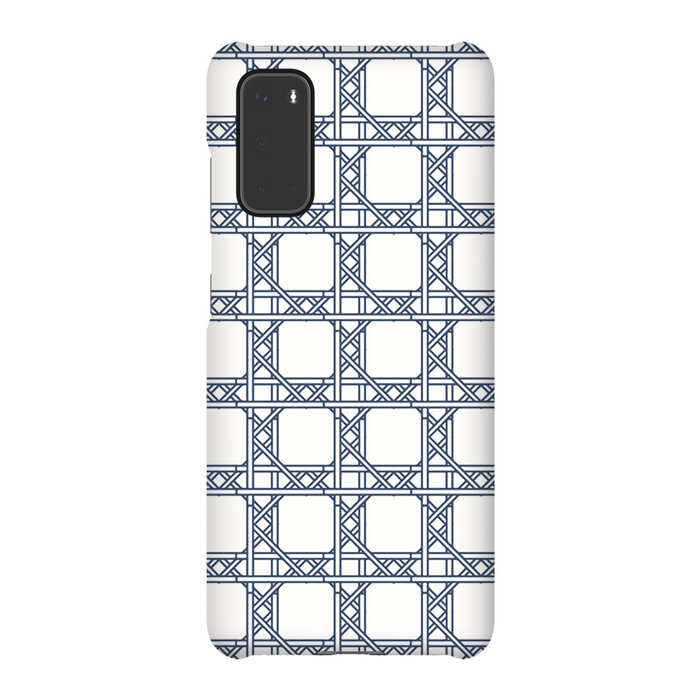 Chippendale Border Navy Phone Case