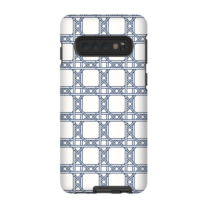 Chippendale Border Navy Phone Case