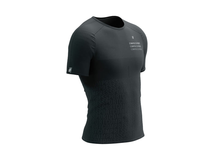 Compessport Men's Performance SS Tshirt Edition 2023 - Black/White