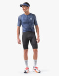 Compressport Men's AERO SS Trisuit - Indigo Print