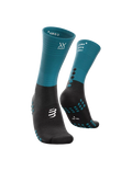 Compressport Mid Compression Socks ( XU00005B5028) - Mosaic Blue/Black