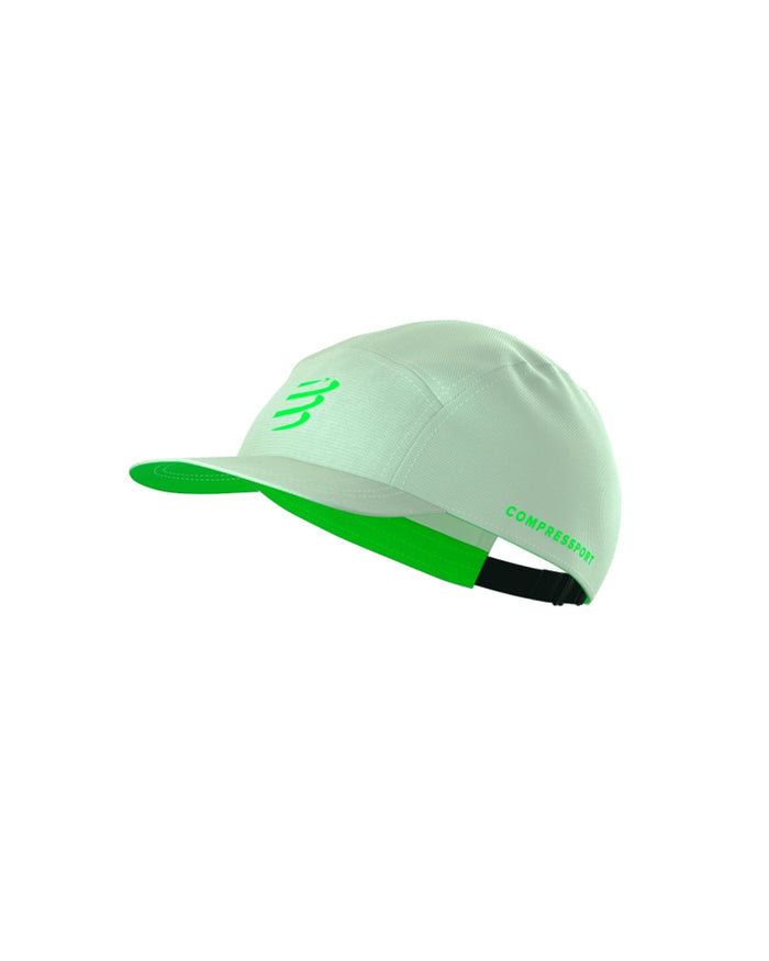 Compressport Unisex's 5 Panel Cap - Lime