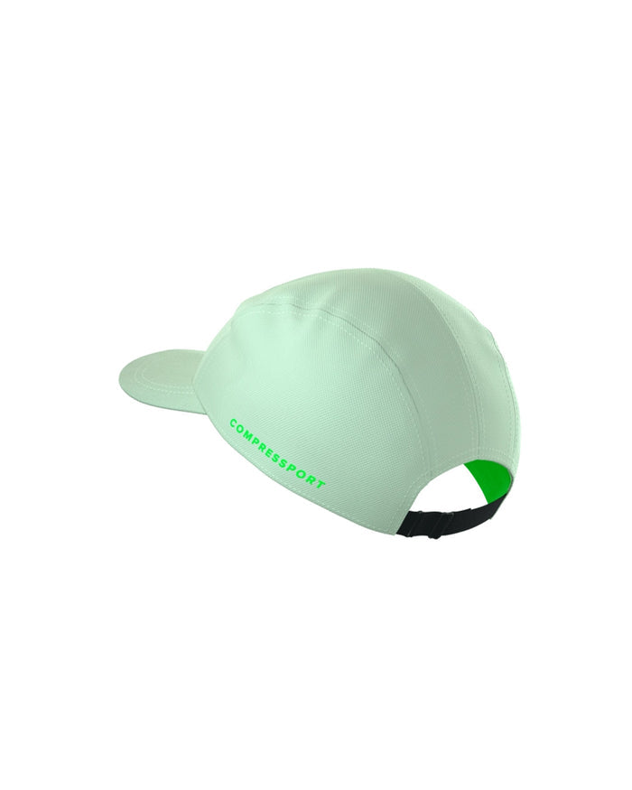 Compressport Unisex's 5 Panel Cap - Lime