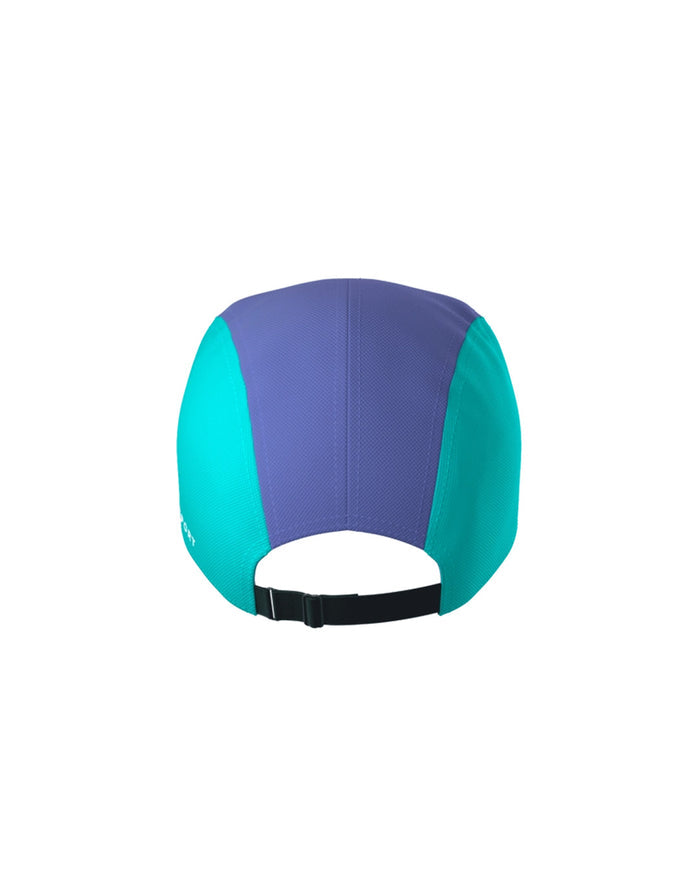 Compressport Unisex's 5 Panel Cap - Orient Blue/Pool Blue