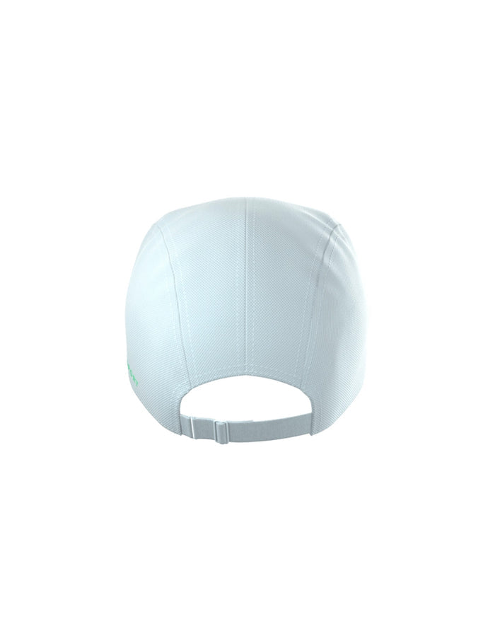 Compressport Unisex's 5 Panel Cap - Star White/Blue Green