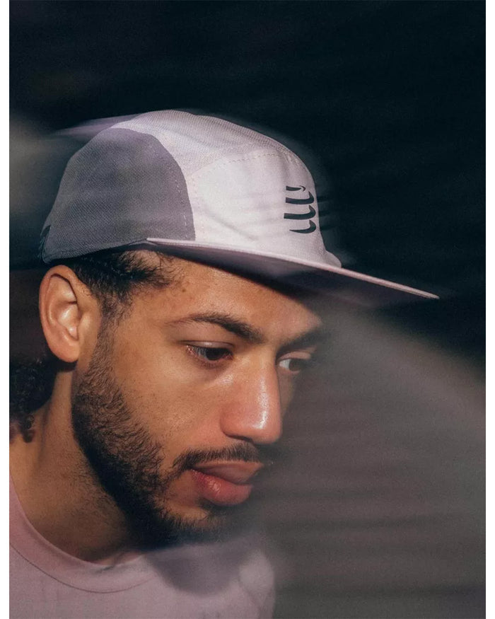 Compressport Unisex's 5 Panel Cap EAT MY DUST - Zephyr