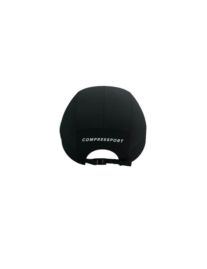 Compressport Unisex's 5 Panel Light Cap - Black