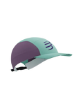 Compressport Unisex's 5 Panel Light Cap - Shell Blue/Grape