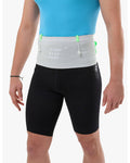 Compressport Unisex's Free Belt Pro - Gray Violet/Neon Green
