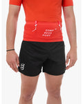 Compressport Unisex's Free Belt Pro - Tigerlily/Fluo Red