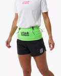 Compressport Unisex's Free Belt Pro UTMB 2026 L1 - Neon Green