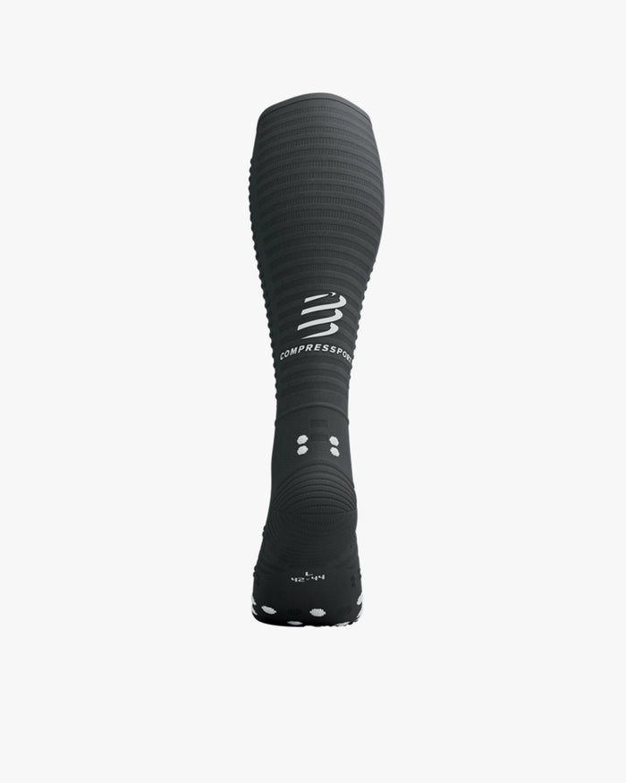 Compressport Unisex's Full Socks Aero 2.0 - Black/White