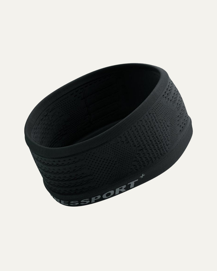 Compressport Unisex's Headband On/Off - Black/Aurora