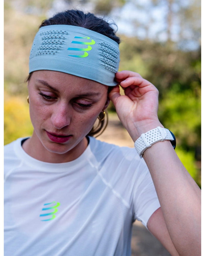 Compressport Unisex's Headband On/Off - Ether