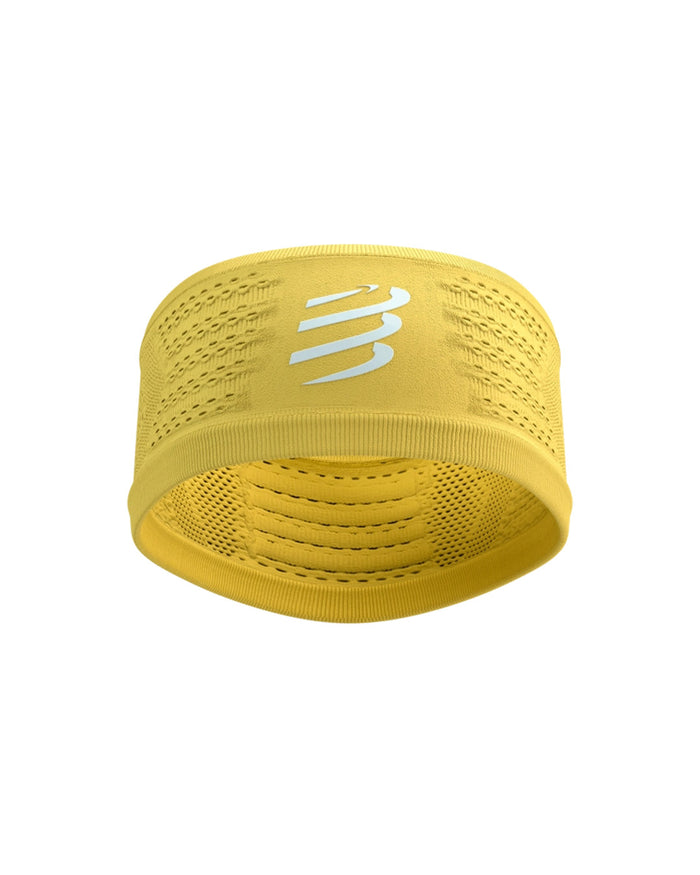 Compressport Unisex's Headband On/Off - Lemon
