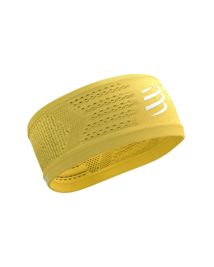 Compressport Unisex's Headband On/Off - Lemon