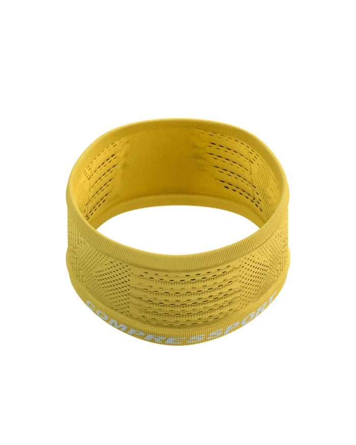 Compressport Unisex's Headband On/Off - Lemon