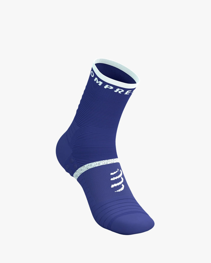 Compressport Unisex's Pro Marathon Socks v2.0 - Orient Blue/Star White