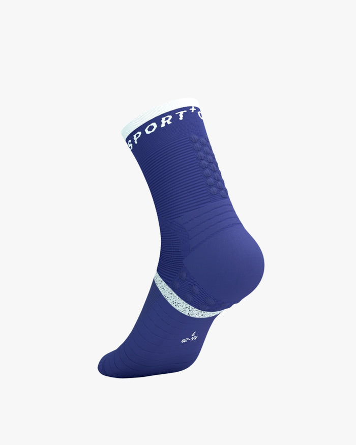 Compressport Unisex's Pro Marathon Socks v2.0 - Orient Blue/Star White