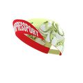 Compressport Unisex's Pro Racing Cap - Green Camo/Fluo Red