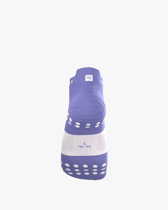 Compressport Unisex's Pro Racing Socks v4.0 Run Low - Ironman 2026 - L1 - Jacaranda/White